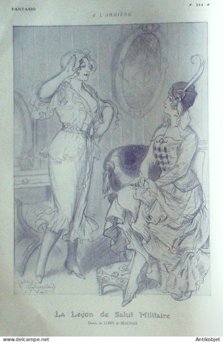 Fantasio 206 1915 Minartz Guillaume De Beauvais Fournier Fornarina Foy