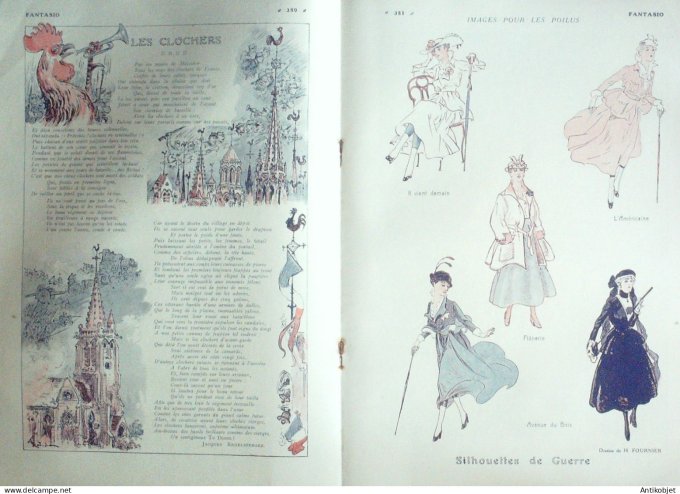 Fantasio 206 1915 Minartz Guillaume De Beauvais Fournier Fornarina Foy