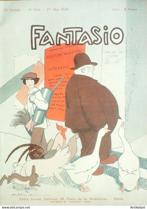 Fantasio 534 1929 Jaquelux Giffey Vallee Vertes Guillaume Rab