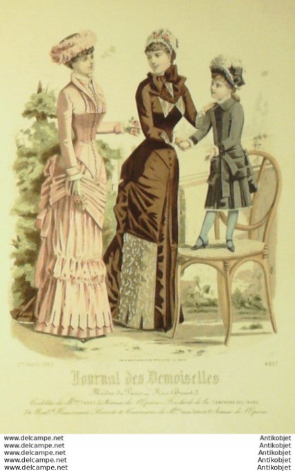 Journal de Demoiselles 1882 # 4357 (Maison Tarot)