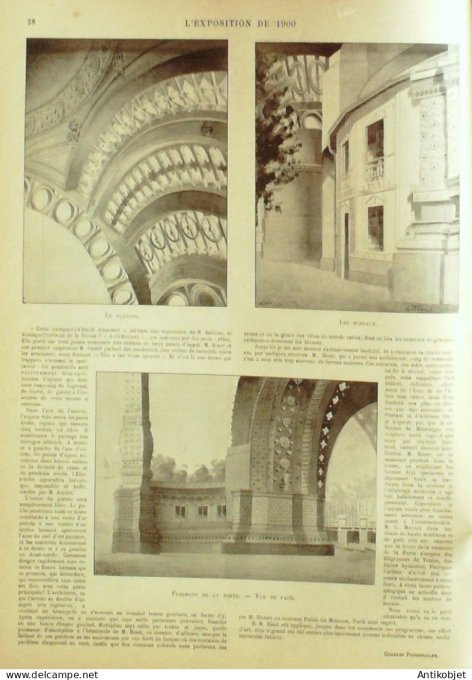 Le Monde illustré 1900 n°2238 Martinique Afrique-Sud Tugela Fanfare Boers Modder-River   Transvaal