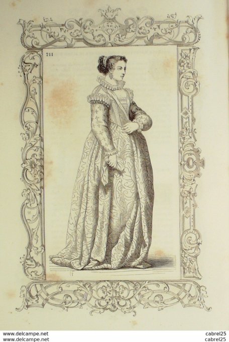 Italie MANTOUE Noble fille 1859