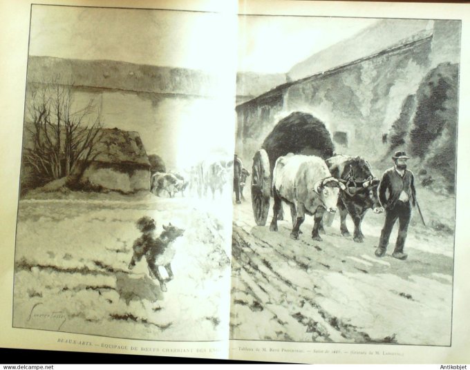 Le Monde illustré 1885 n°1489 Bulgarie Vratza Philippopoli Suisse Villars-Chésières