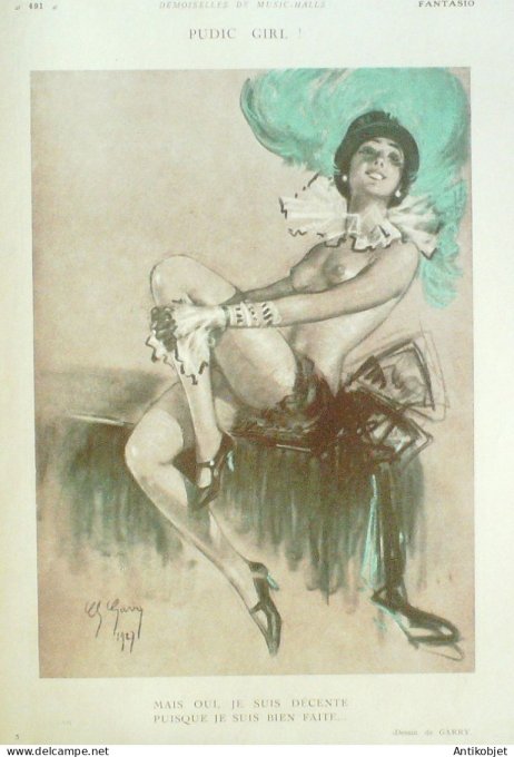 Fantasio 509 1928 Redon Delaw Garry Martel Mitchell Dresa Fournier