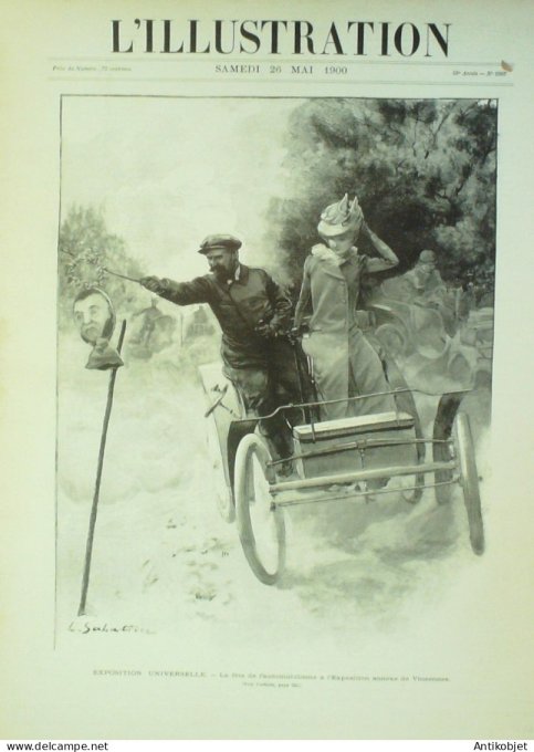 L'illustration 1900 n°2987 Algérie Igli Zousfana El Morar Hammada Moulins (03) Vincennes (94)