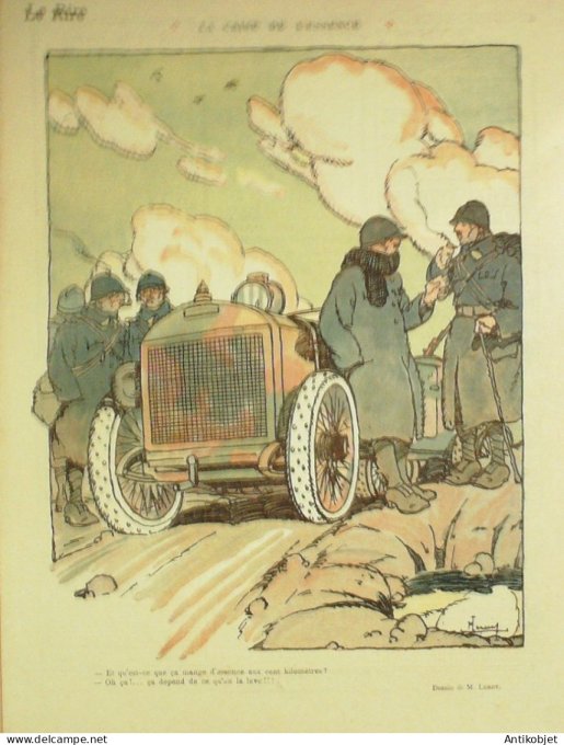 Le Rire Rouge 1917-05- 5 # 129 Journal humoristique Ed.Originale Jouets explosifs