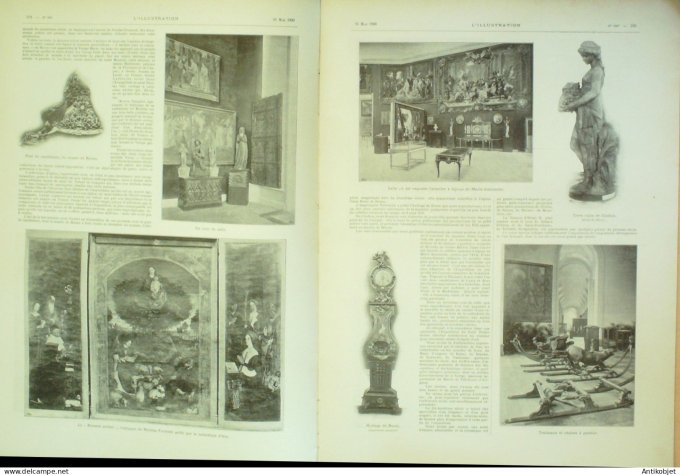 L'illustration 1900 n°2987 Algérie Igli Zousfana El Morar Hammada Moulins (03) Vincennes (94)