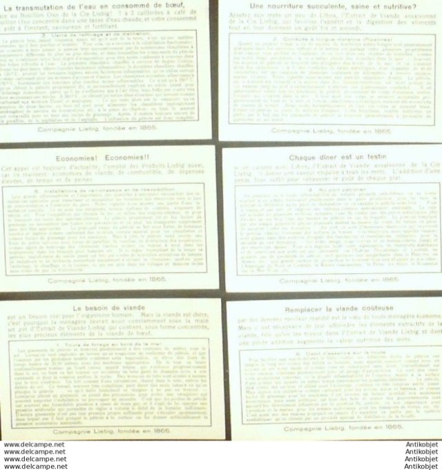 Chromo Liebig Sang 1298 Production du petrole (1934)