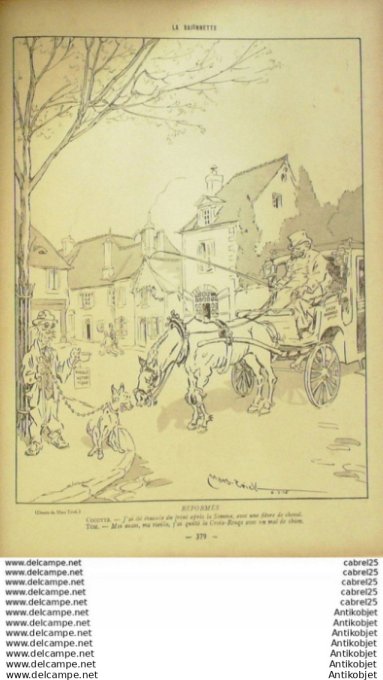 La Baionnette 1917 # 102 (Heros   Quatre Pattes) Rabier Wegener Gerda Gallo La Rallic