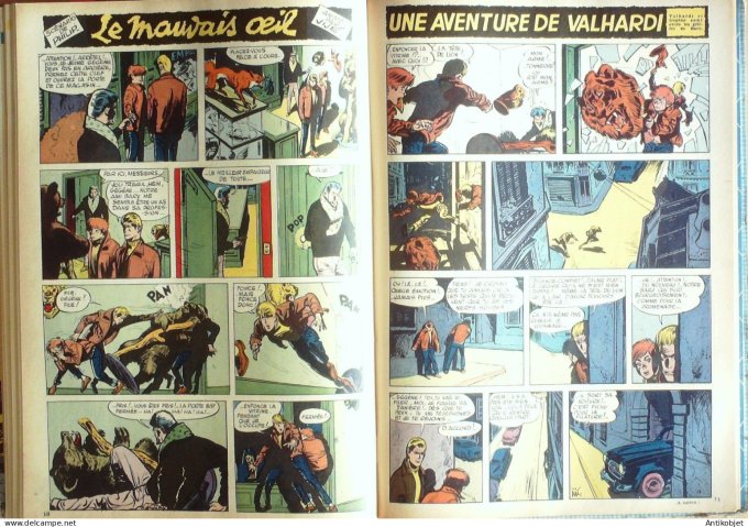 Album Spirou 66 Dupuis (n°1040-1049) 1958 (20-038 au 17-10) Eo complet