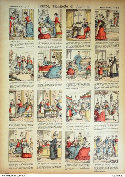 Jeanne Jeannette & Jeanneton (Pellerin d'epinal)