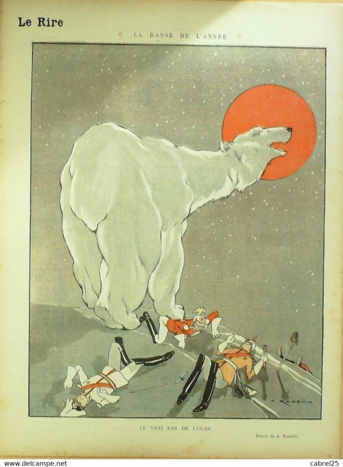 Le Rire Rouge 1915 n°  11 Rapeno Willette Beauvais Métivet Poulbot Moriss Docquois