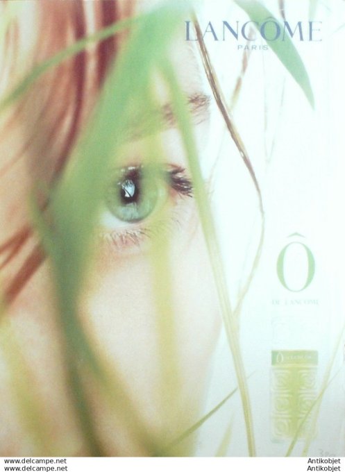 Publicite Cosmetique Lancome ” 1986