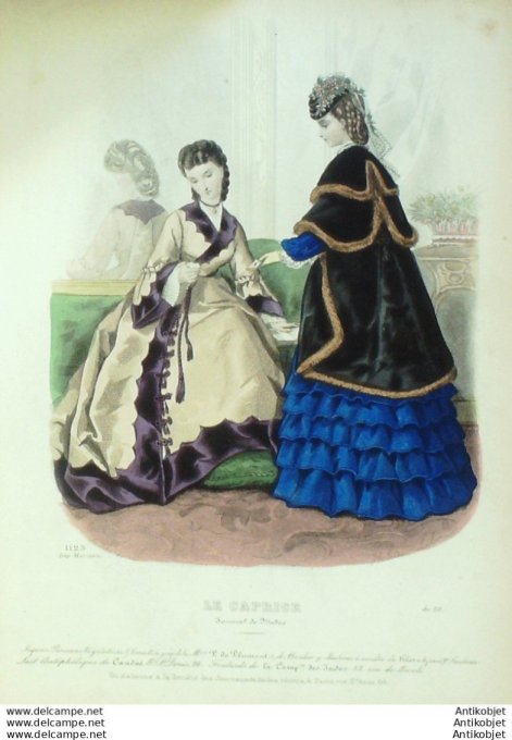 Le Caprice 1875 # 1125 (Maison Plumeul)