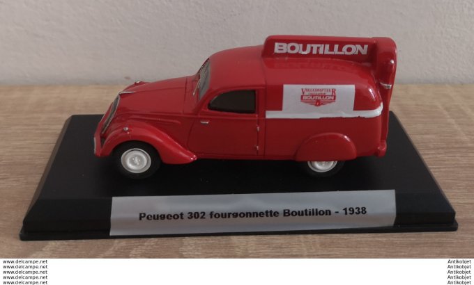 Peugeot 302 fourgonnette Boutillon 1938 1:43