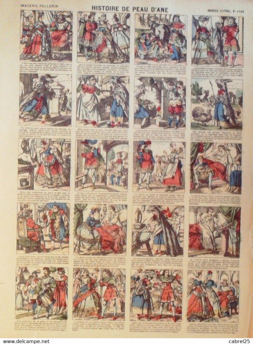 Histoire  de Peau d'ane (Pellerin d'epinal)