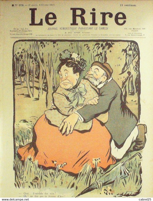 Le Rire 1902 n°379 Avelot Faivre Gerbault Métivet Rabier Fau