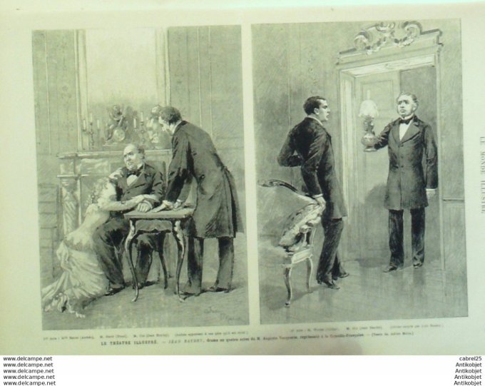 Le Monde illustré 1881 n°1240 Besancon (25) Victor Hugo Billard Slosson Et Vignaux Ecole Polytechniq