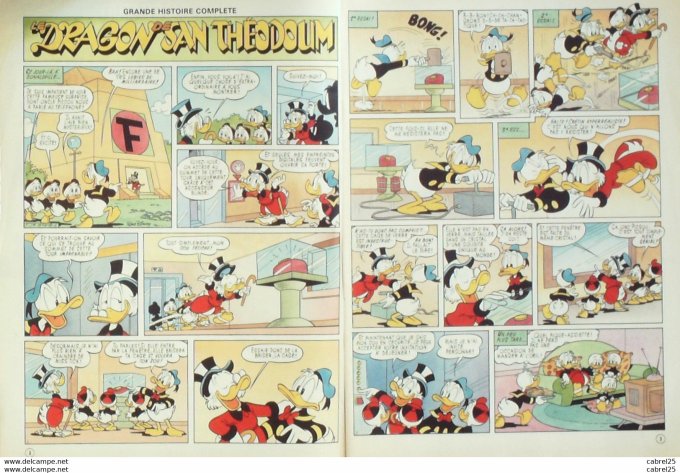 Journal de Mickey n°1820 JAMAIS BLEU (18-5-1987)