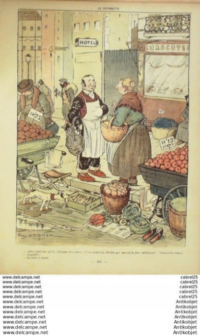 La Baionnette 1917 # 094 (Ceux De La Terre) Branly Quint Leonnec Leandre Roubille