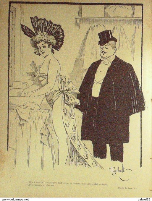 Le Rire 1902 n°379 Avelot Faivre Gerbault Métivet Rabier Fau