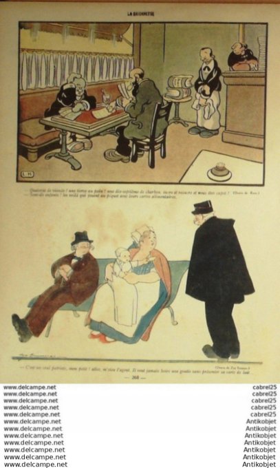 La Baionnette 1917 # 094 (Ceux De La Terre) Branly Quint Leonnec Leandre Roubille