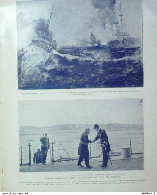 L'illustration 1905 n°3255 Tunisie Bizerte Farfadet Ukraine Odessa Kniaz-Potemkine Cyclones Brest (2