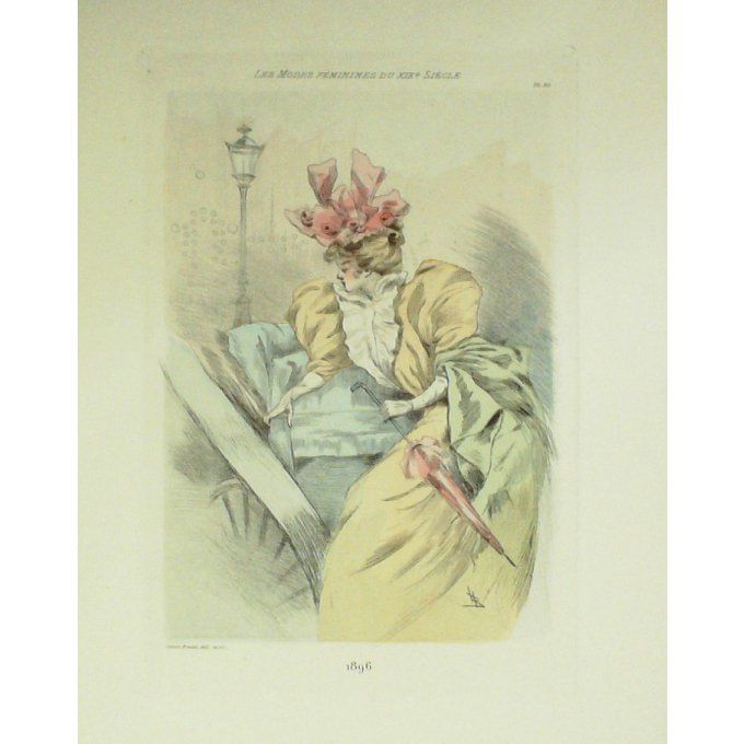 Mode Féminine époque 1896 (H.Boutet)