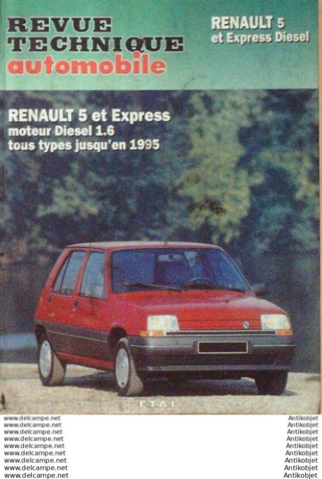 R.T Automobile Renault 5 & Express   # 480.4