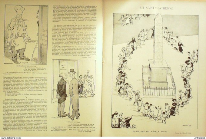Le Rire 1924-11-22 # 303 Journal humoristique Ed.Originale Sainte-Catherine