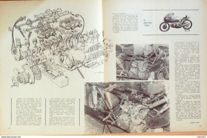 Moto Revue 1966 n° 1778 250 Benelli Norton 88 350 Jawa, 500 Norton Bmw R50