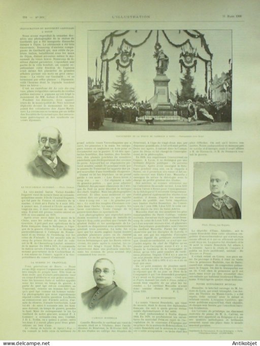 L'illustration 1900 n°2979 Afrique-Sud Transvaal Banquise expédition Grande Lunette