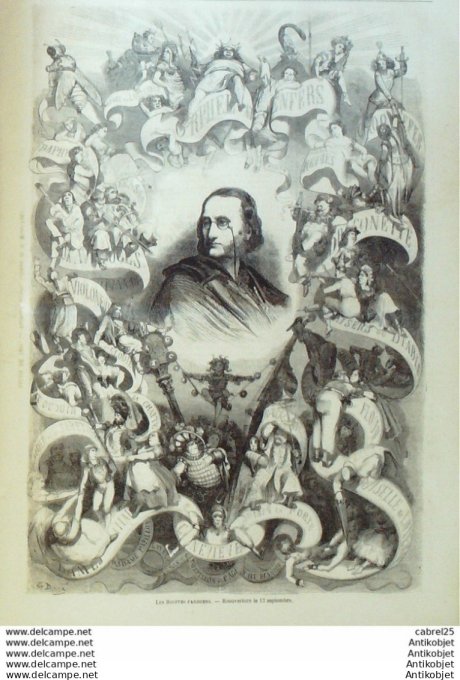 Le Monde illustré 1861 n°231 Londres Annecy Madrid Del Campo Argentine Santa Fe