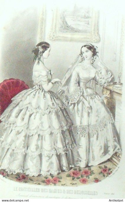 Le Conseiller de Dames & Demoiselles 1856 # 02 Mariée
