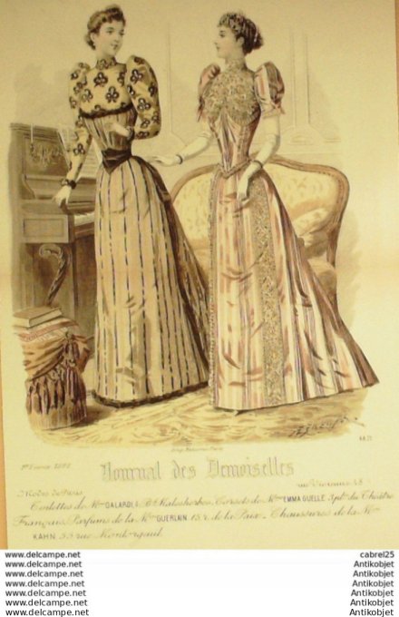 Journal de Demoiselles 1892 # 4871 (Maison Gallardi)