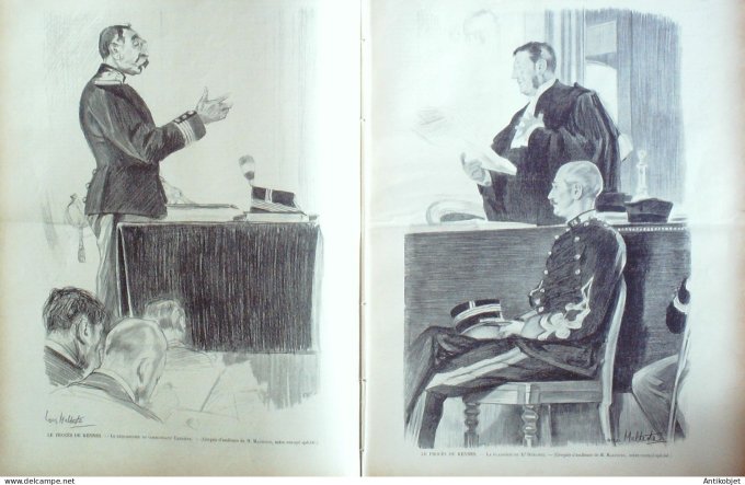 Le Monde illustré 1899 n°2216 Rennes-(35) Dreyfus Transbordeur Afrique-Sud Prétoria Delagoa Transvaa
