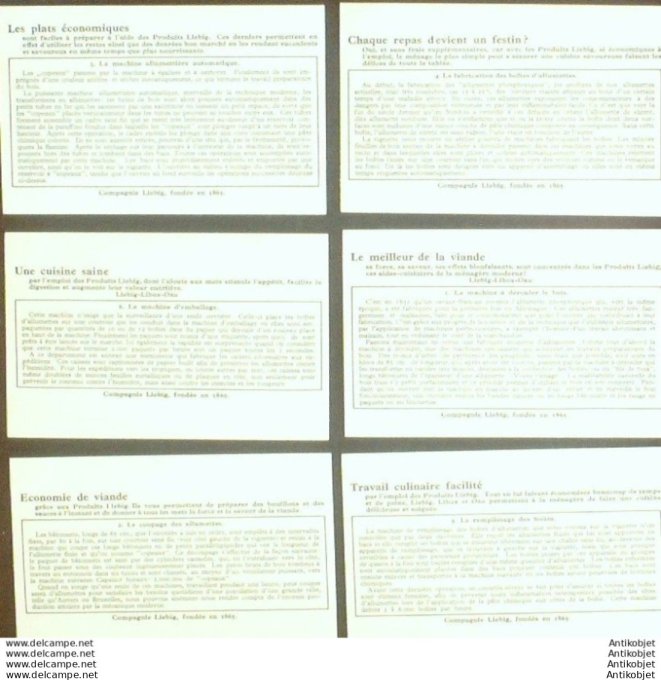 Chromo Liebig Sang 1293 Les Allumettes fabrication (1934)