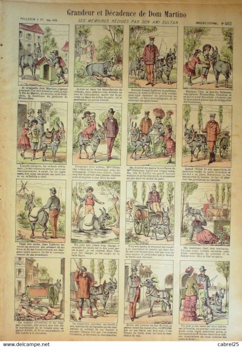 Grandeur & Decadence  de Dom Martino (Pellerin d'epinal)