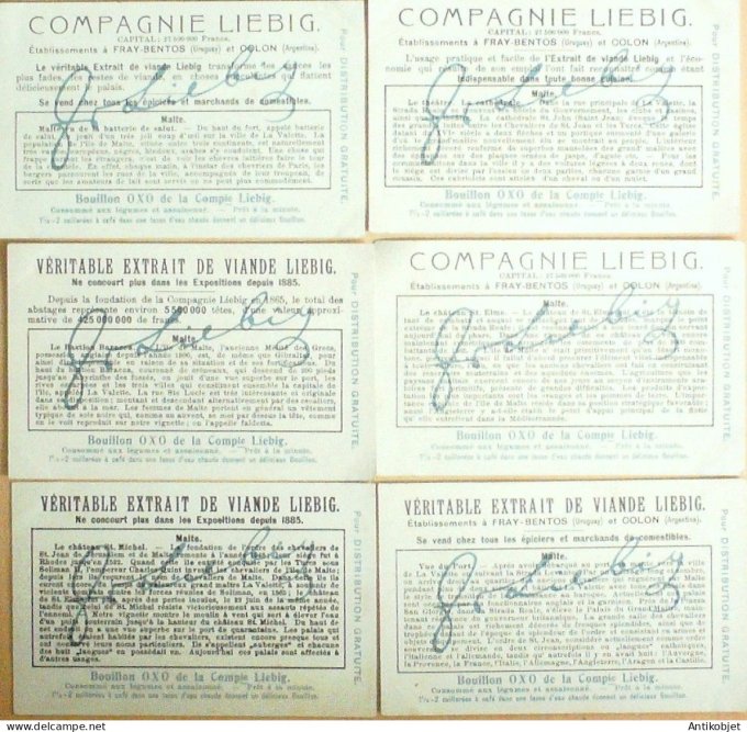 Chromo Liebig Sang  999 Au bords de mer (1910)