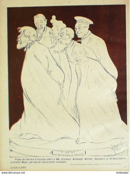 L'Assiette au beurre 1908 n°374 Zola au Panthéon Ostoya