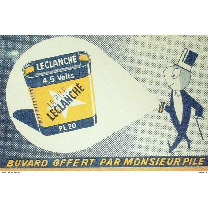 Buvard LECLANCHE Eclairage