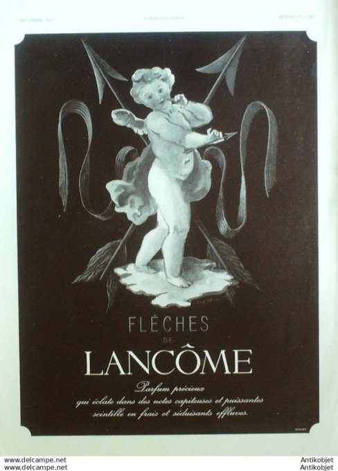 Publicite Cosmetique Lancome Magie 1952