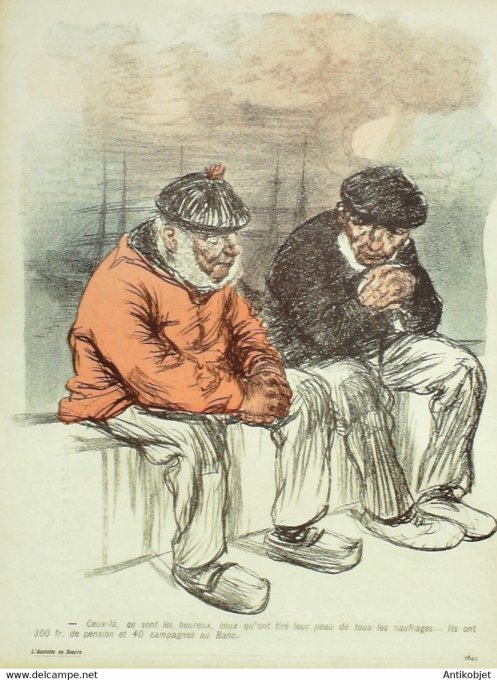 L'Assiette au beurre 1903 #  97 Pêcheurs & Armateurs Huard Charles