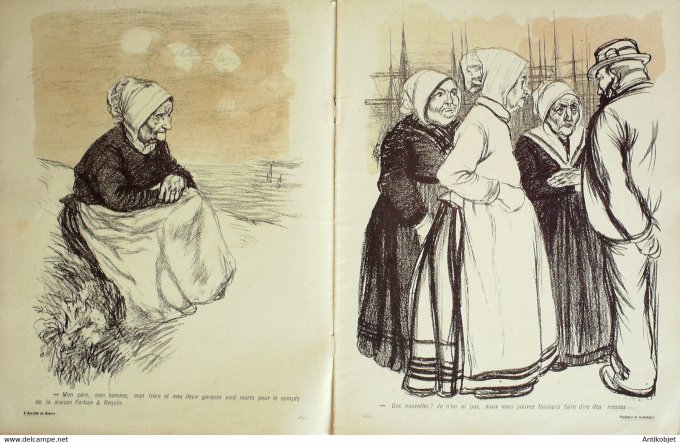 L'Assiette au beurre 1903 #  97 Pêcheurs & Armateurs Huard Charles