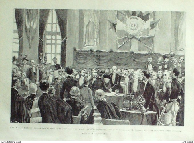 Le Monde illustré 1886 n°1533 Douvres (14) duc d'orléans Cuba Eyraud