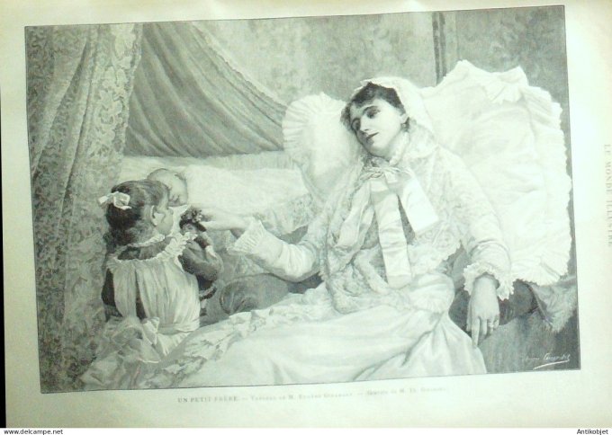 Le Monde illustré 1885 n°1479 Ile de Wright Whippingham Russie Zuklfikar Schoenewerk