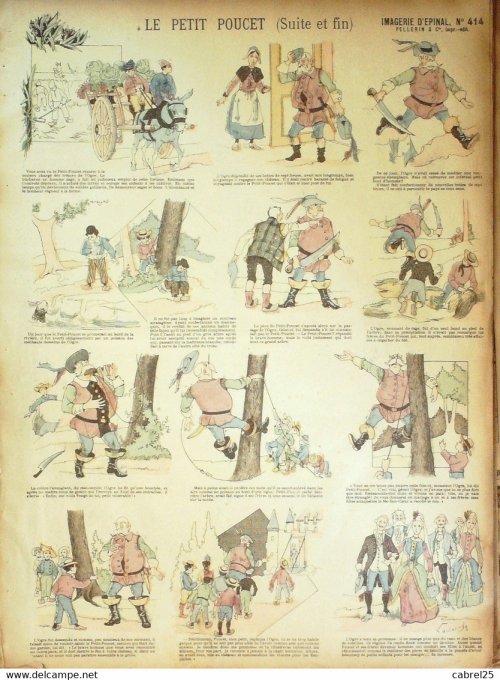 Le Petit Poucet (Pellerin d'epinal)