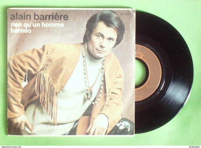 Barrière Alain 45T SP Rien qu'un homme 1971