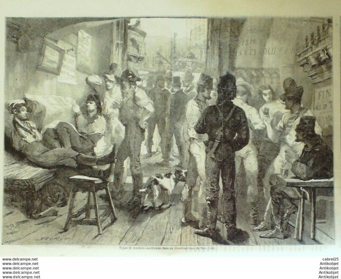 Le Monde illustré 1861 n°234 Niccolini Jean Baptiste Blois Inde Gange Vanise Bonagrazia Tonia