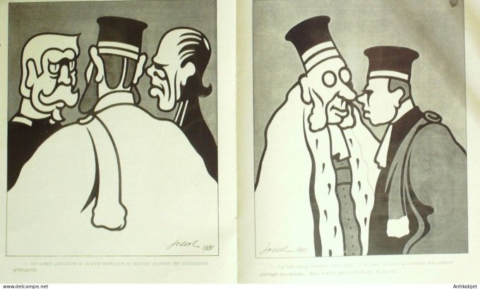 L'Assiette au beurre 1901 #  24 Les Tapinophages Jossot